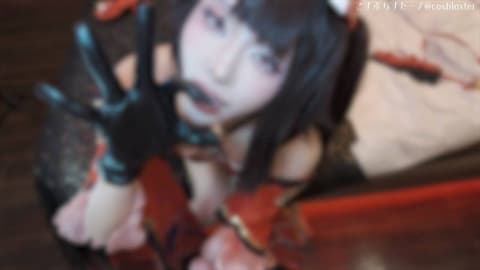【限定 无码】穿着烟火COS的认证官方Cosplayer。在保险套上打洞，诱惑危险日怀孕，然后做爱...♡【烟火/崩坏星轨】 FC2-PPV-4883860
