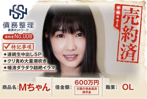 债务者No.008 M酱 ANYA-008